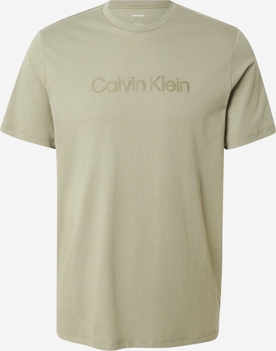 Marškinėliai '30S' iš Calvin Klein, spalva – rusvai žalia / alyvuogių spalva, Prekių apžvalga