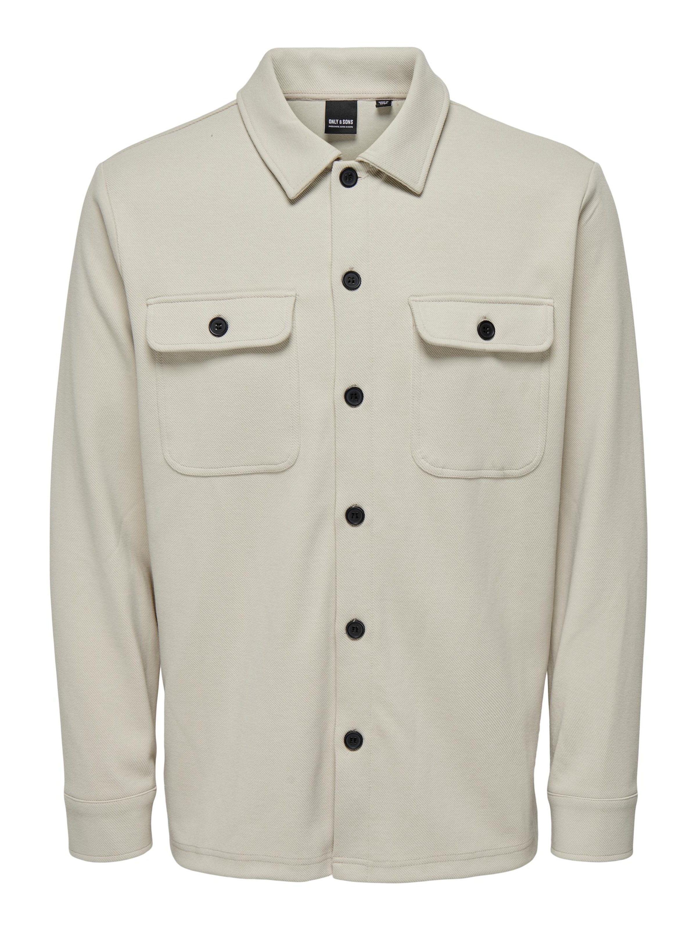 Only & Sons Hemd 'NEW KODYL' in Grau: Vorderseite