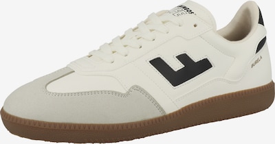 Sportbačiai be auliuko 'Burela Slim' iš Flamingos' Life, spalva – kremo / Auksas / pilka / juoda, Prekių apžvalga