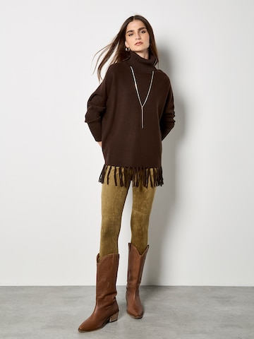 Pull-over ' ' Apricot en marron