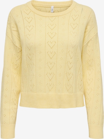 ONLY - Jersey 'ONLisa' en amarillo: frente