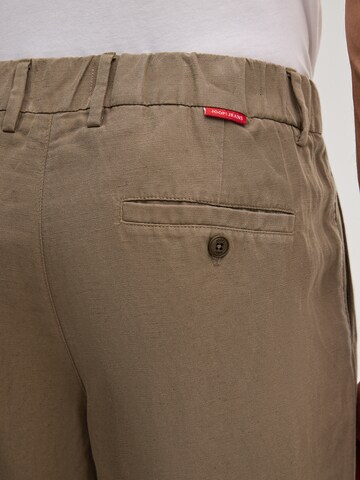 JOOP! Jeans Regular Bandplooibroek 'Rondo' in Groen