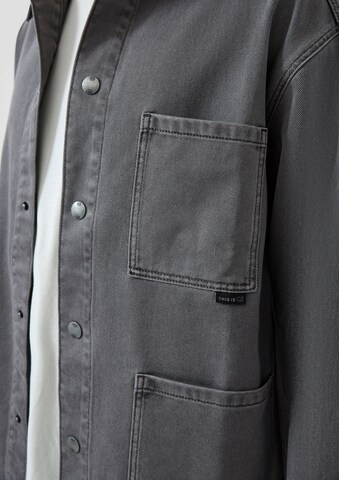 Fit confort Chemise QS en gris