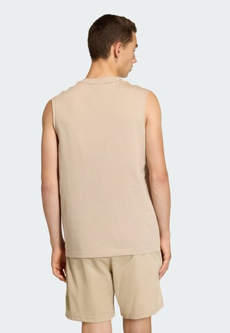 ADIDAS ORIGINALS Top 'Trefoil Essentials' in Beige