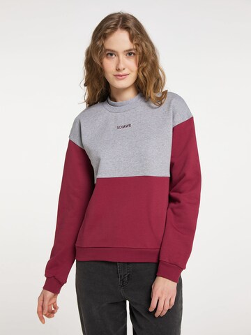 Sweat-shirt 'SWEETEST SWEATER' SOMWR en gris : devant