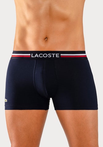 LACOSTE Štandardný strih Boxerky - Modrá