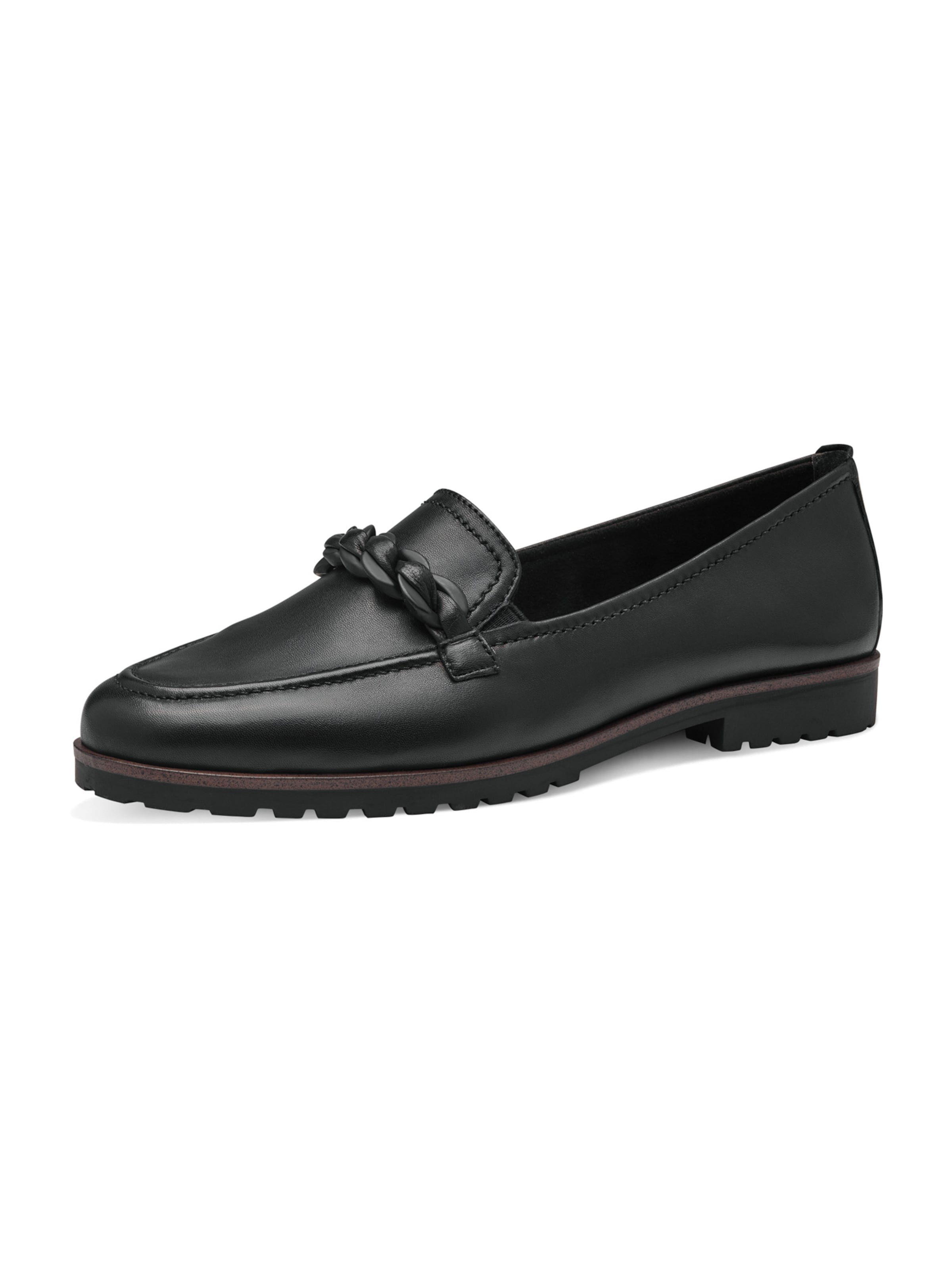 Tamaris Slipper 'Woms' in Schwarz: Seite