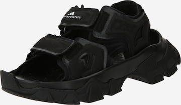 ADIDAS BY STELLA MCCARTNEY Hiking Sandals in Black: front