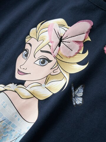 T-Shirt 'NMFMERI FROZEN' NAME IT en bleu