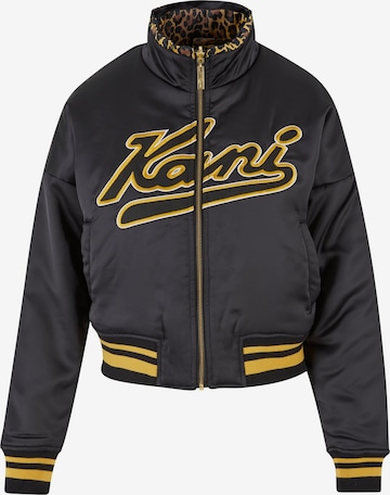 Karl Kani Between-Season Jacket 'Varsity' in Black: front