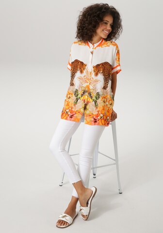 Aniston CASUAL Blouse in White