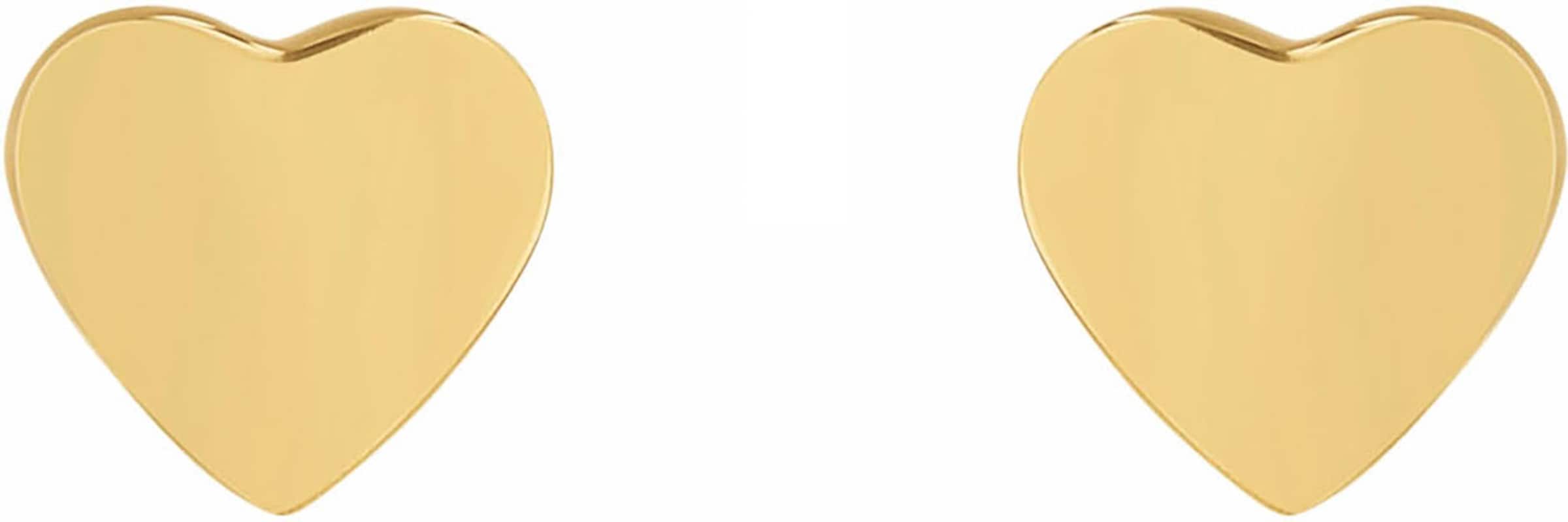 AMOR Earrings in Gold: front