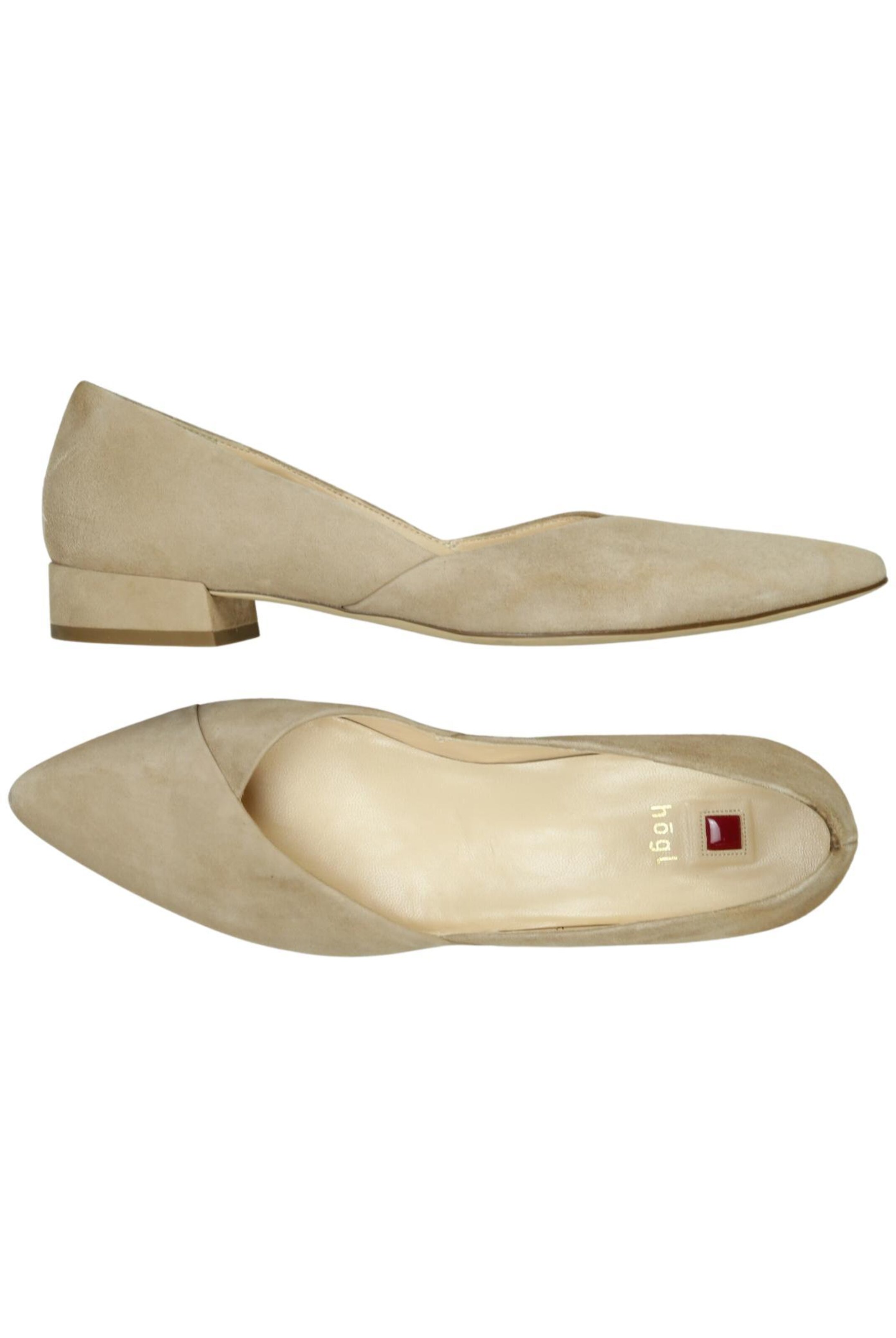 Högl Flats & Loafers in 39 in Beige: front