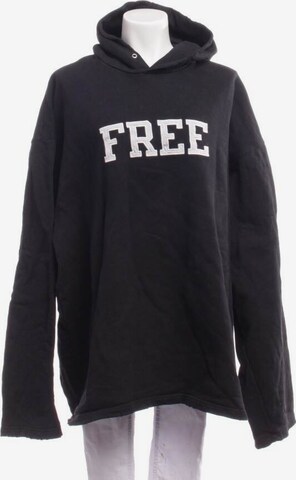Balenciaga Sweatshirt & Zip-Up Hoodie in M in Black: front