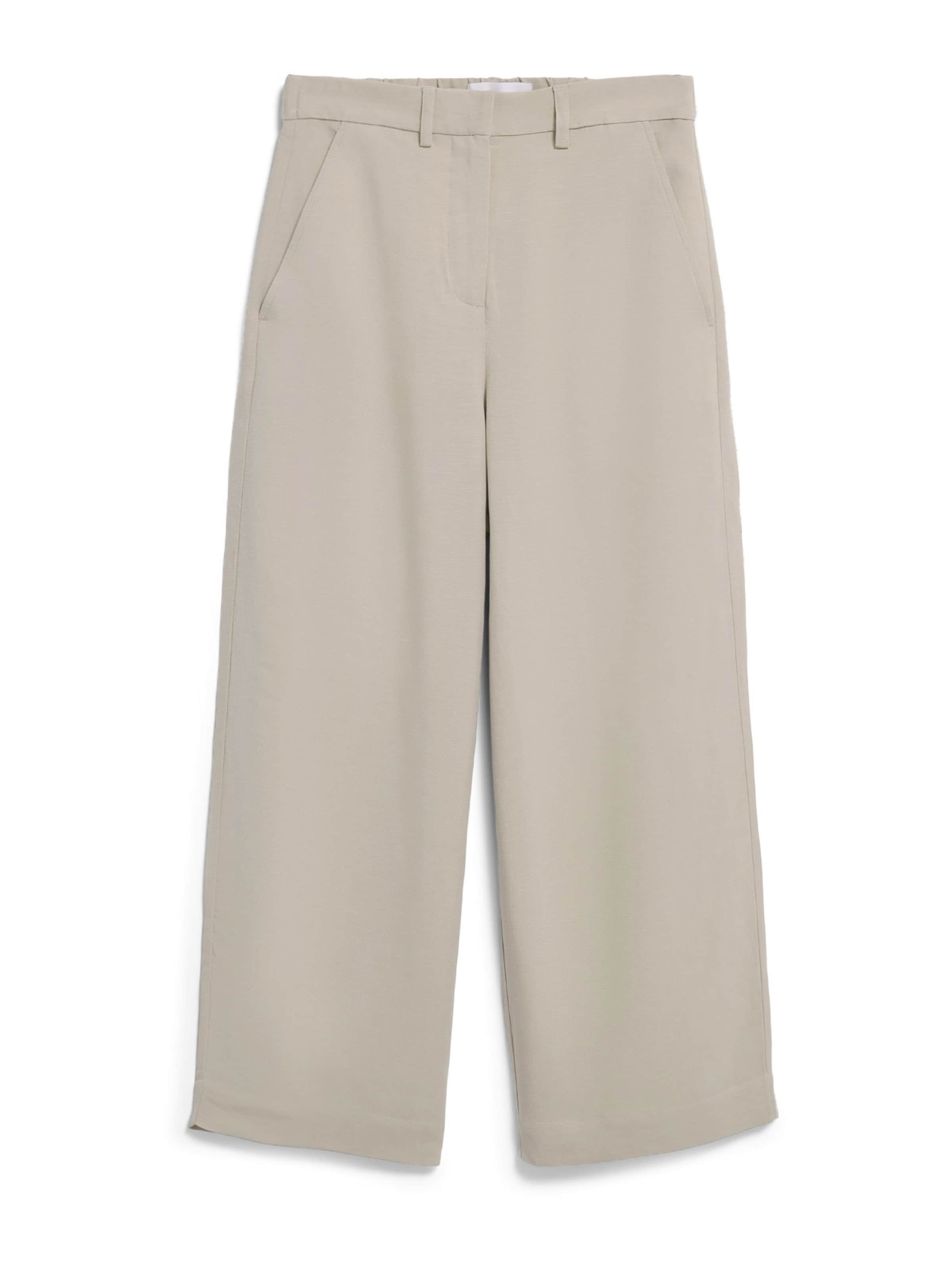 ARMEDANGELS Loosefit Παντελόνι 'CAARUNUS' σε μπεζ: μπροστά