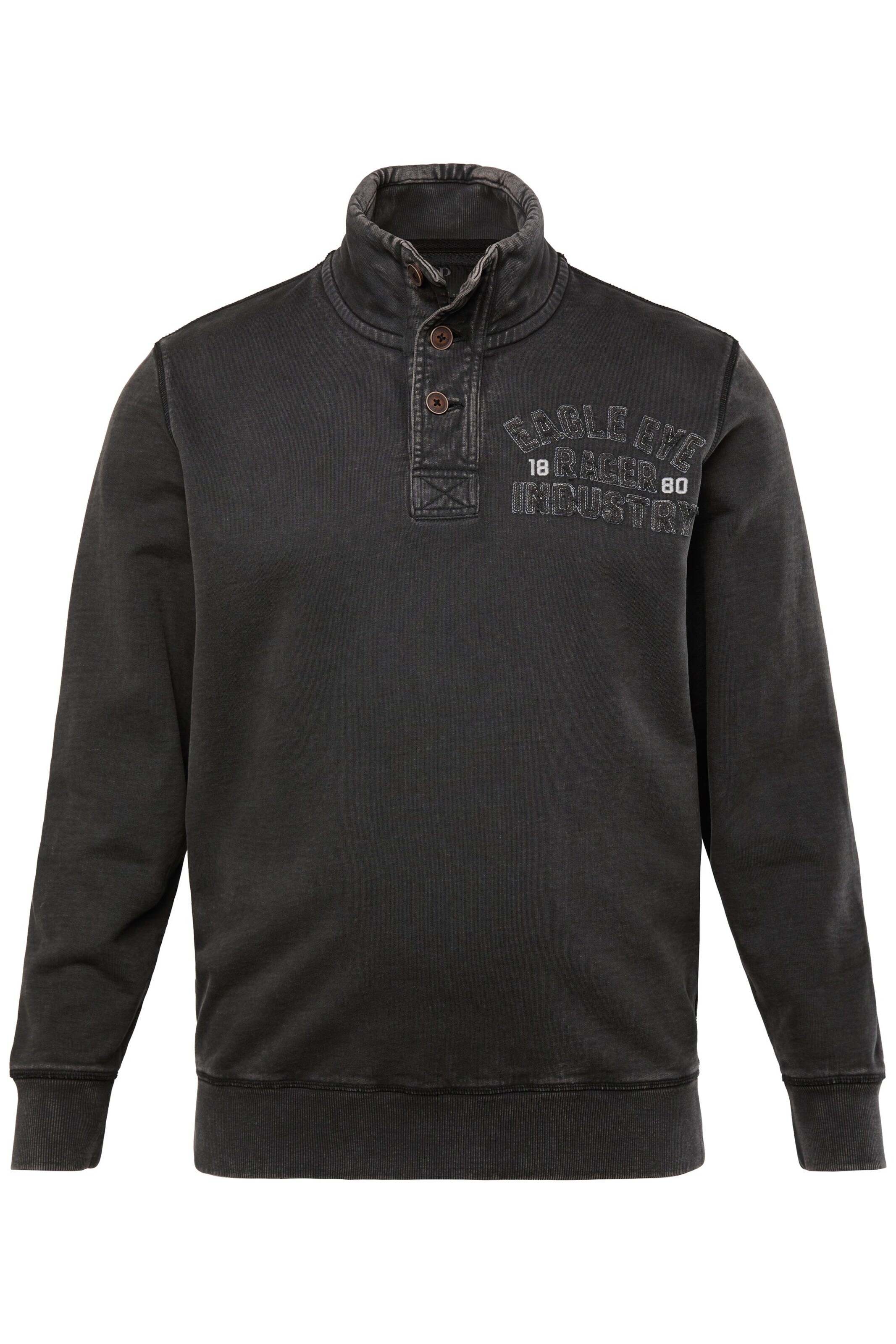 JP1880 Sweatshirt in Grijs: voorkant