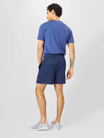 PUMA Regular Sportshorts in Blau