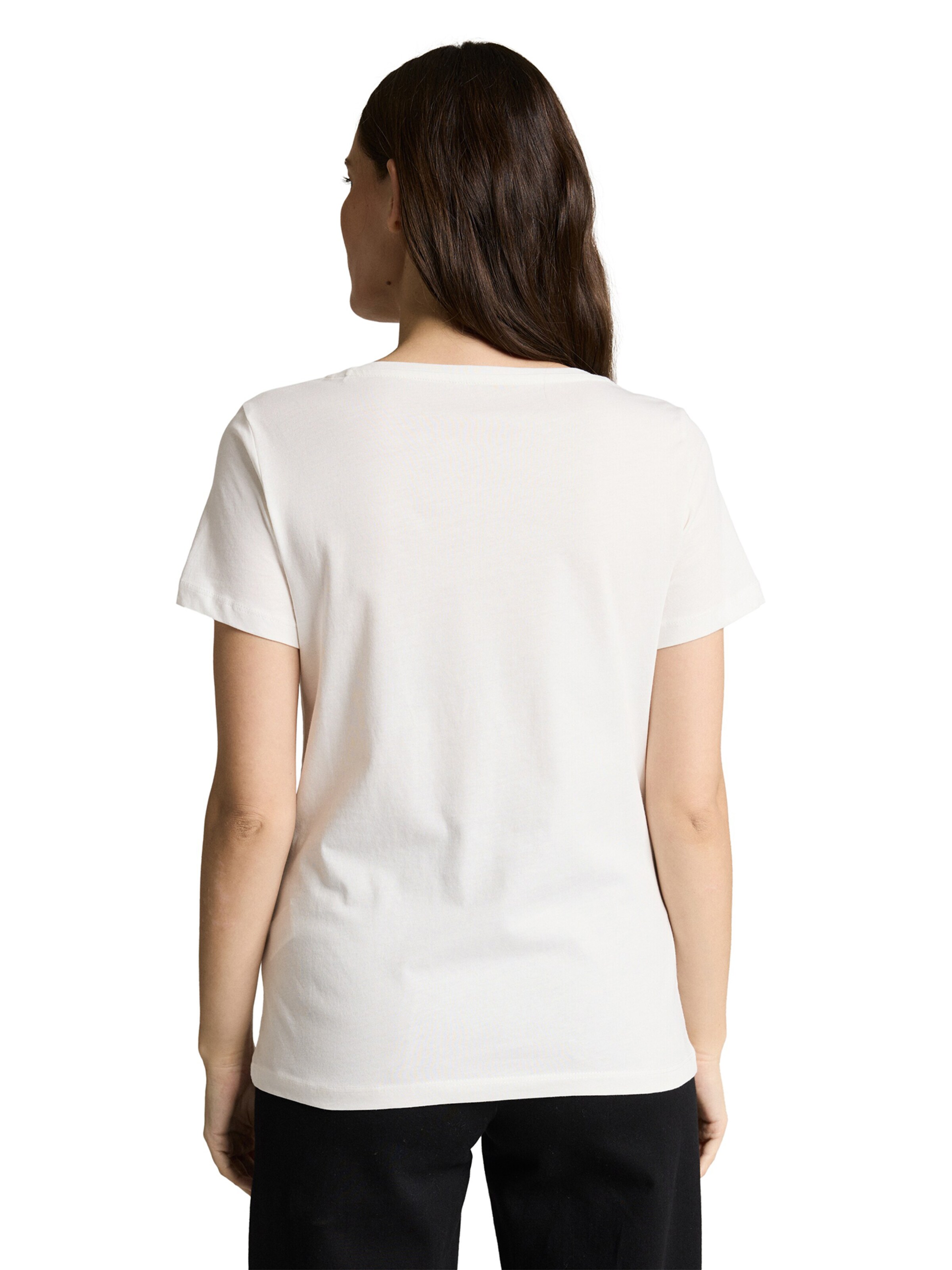 Tricou de la TOM TAILOR pe alb