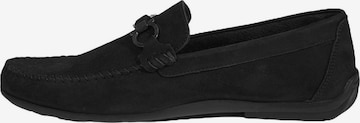 Desa Moccasin 'Slip-Ons' in Black: front
