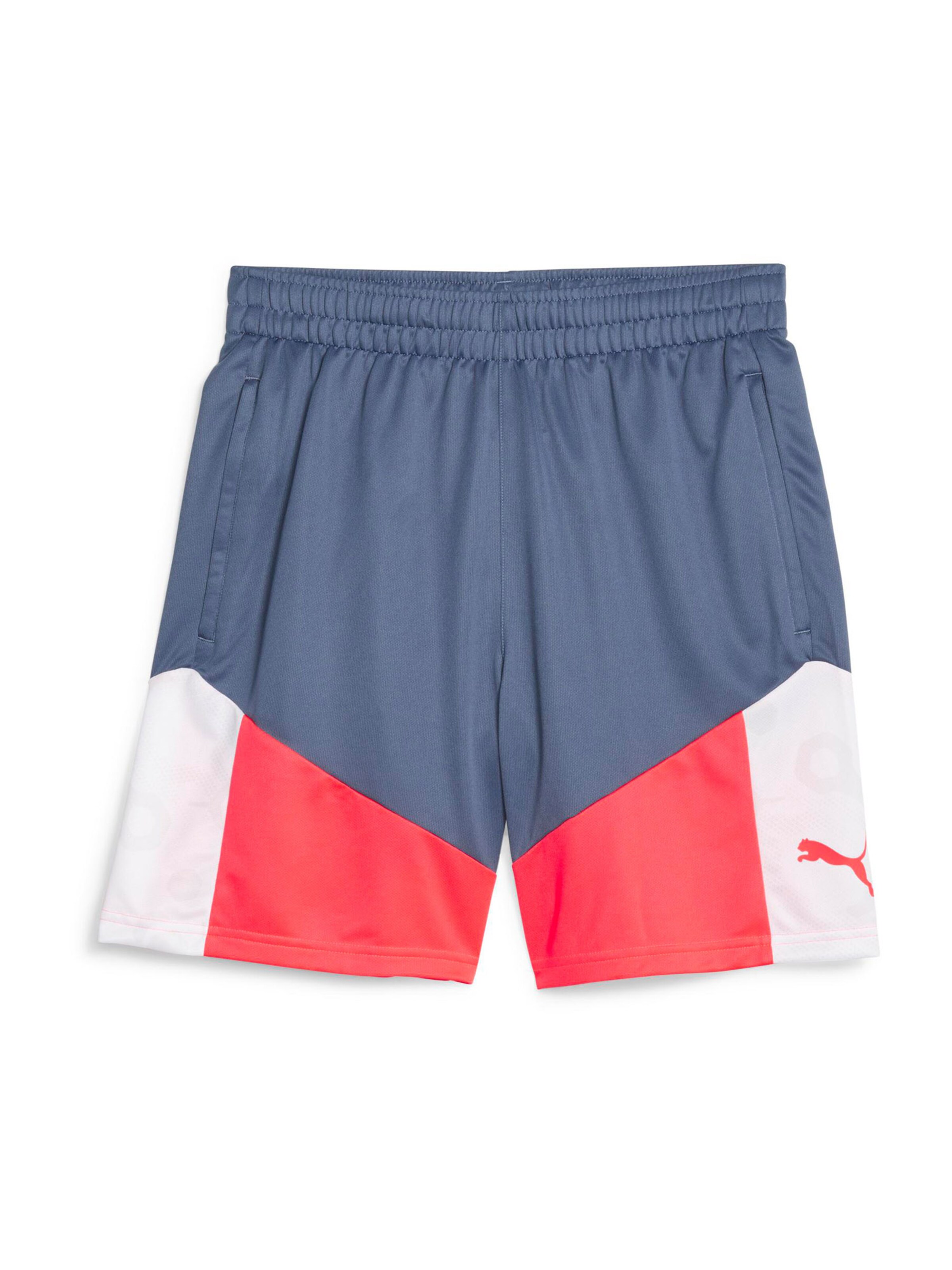 PUMA Sportshorts 'IndividualCUP' in Blau: Vorderseite
