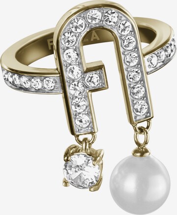 Furla Jewellery Ring 'Furla arch pearl' i guld