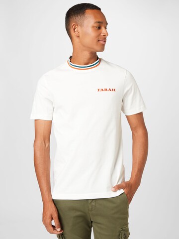 FARAH Shirt in Beige: voorkant