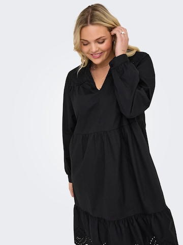 ONLY Carmakoma Shirt dress in Black