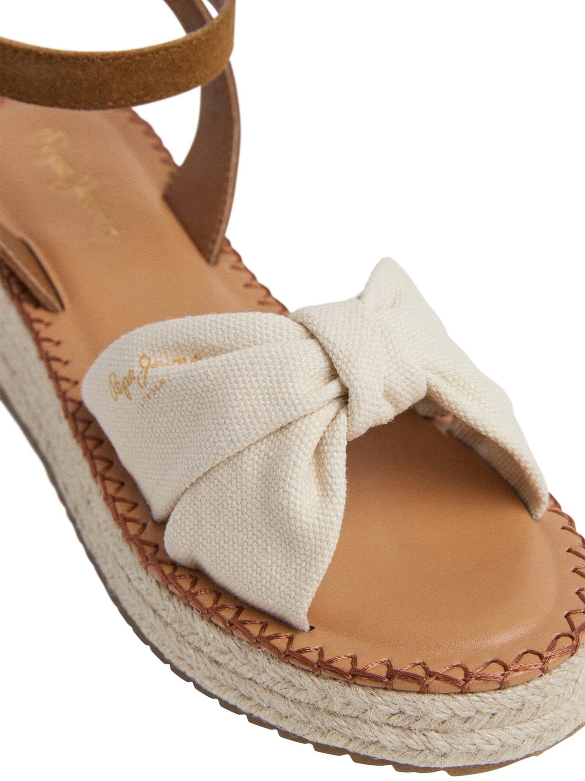 Sandalo con cinturino 'Kate Bass' di Pepe Jeans in beige