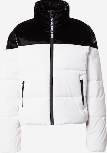 Calvin Klein Jeans Between-Season Jacket in Black / White, Item view