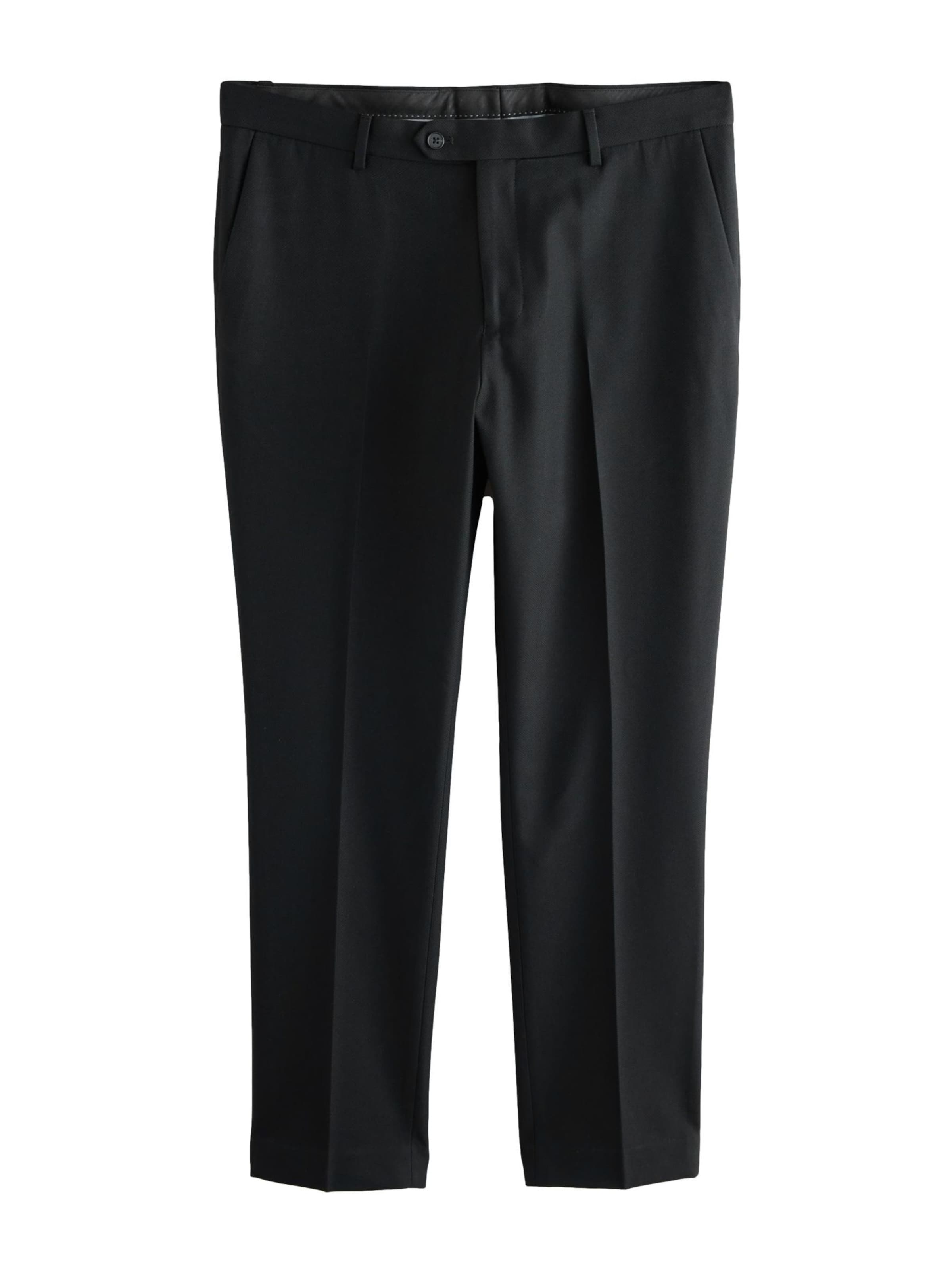 Next - Slimfit Calças em preto: frente