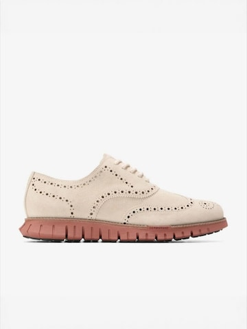 Cole Haan Schnürschuh 'ZG RMSTD WING ULINED' in Weiß