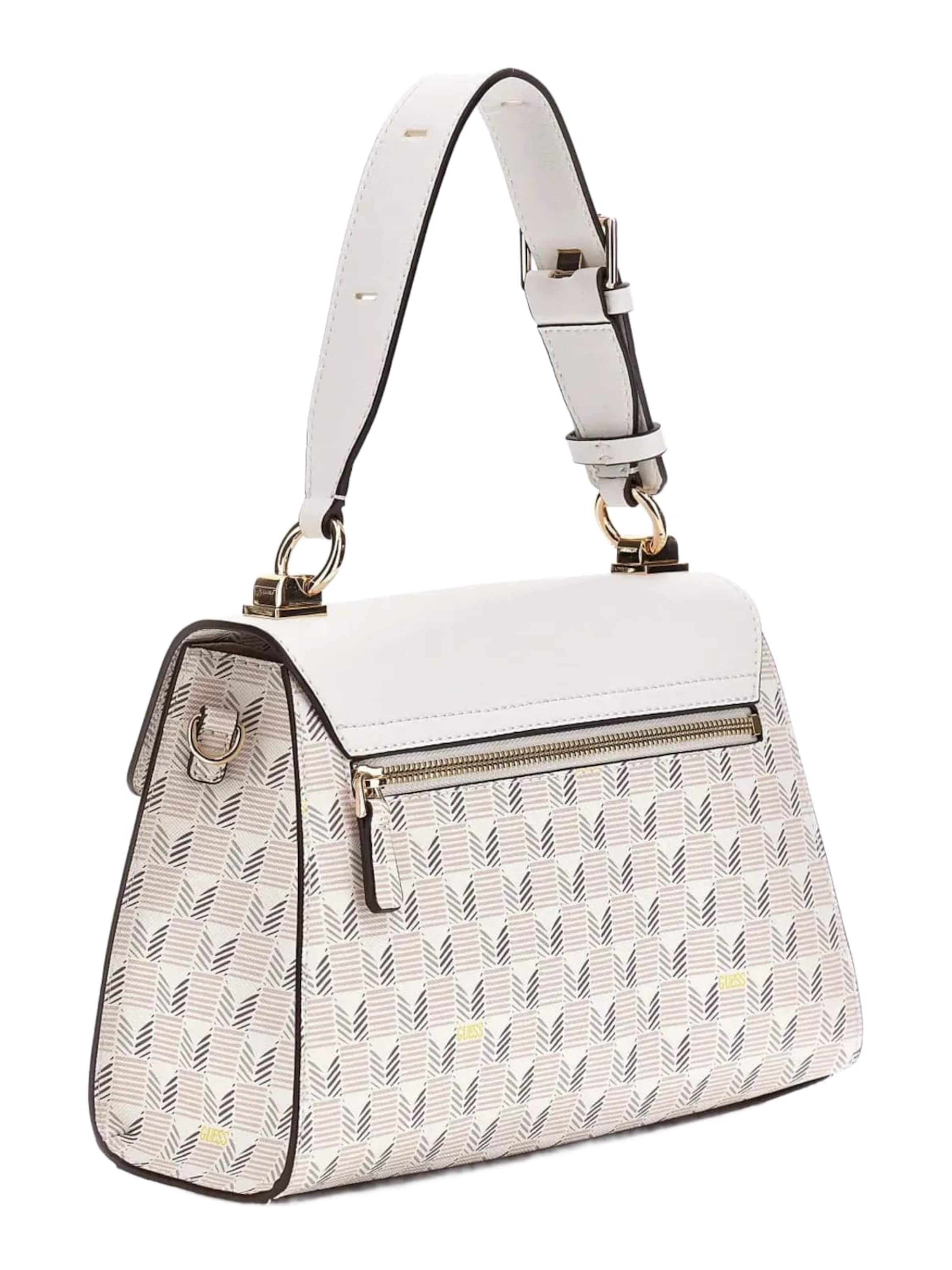 GUESS - Malas de tiracolo 'Guess Sac Rabat Hallie Top Handle Fl Stone Logo' em rosa