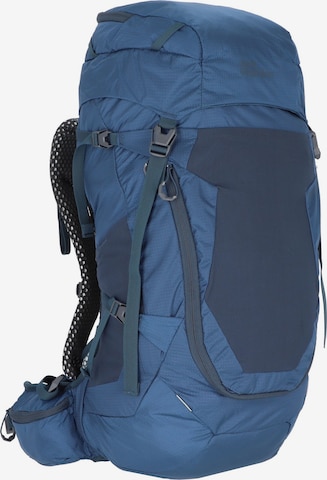 JACK WOLFSKIN Sports Backpack 'Crosstrail' in Blue