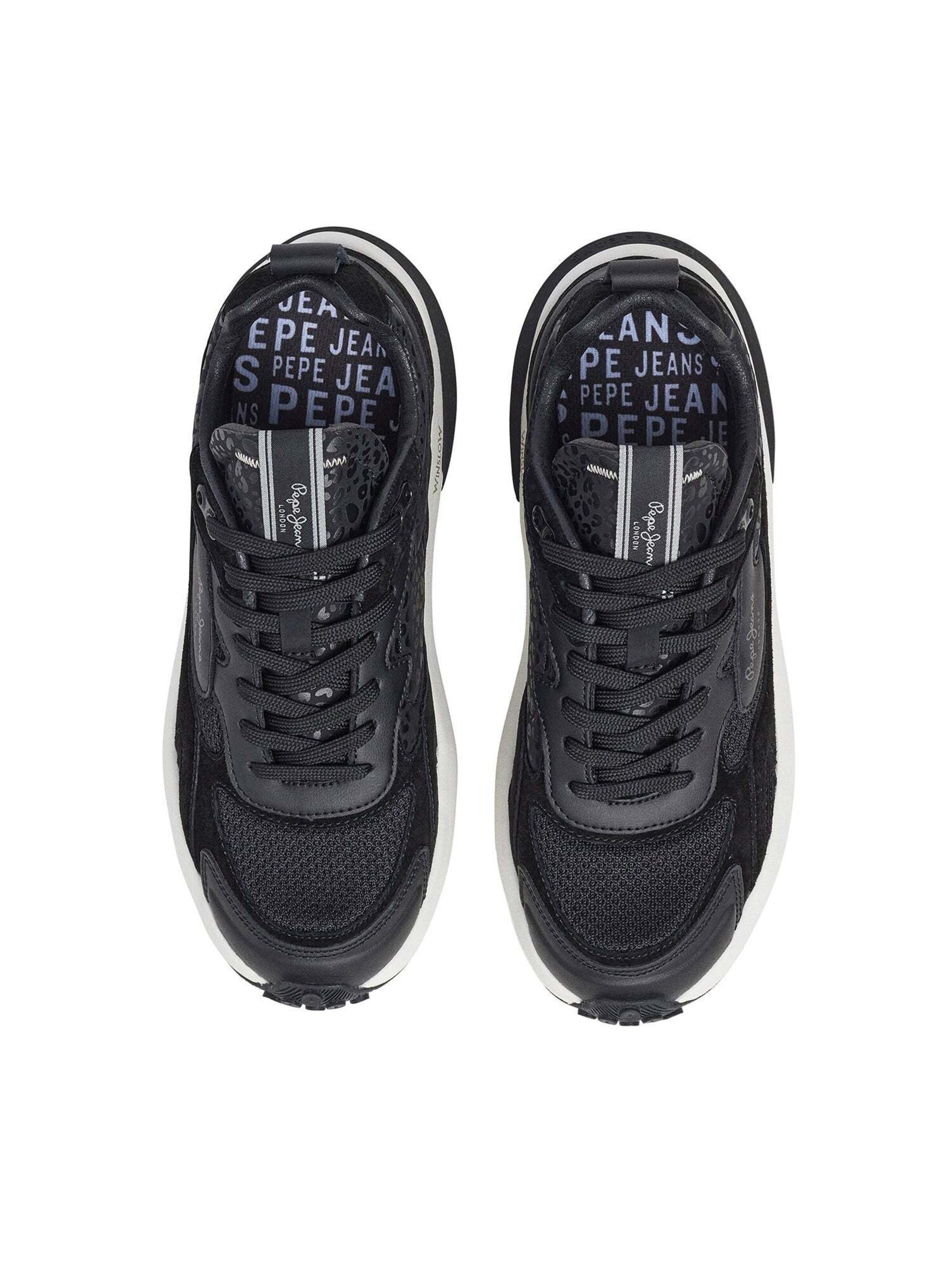 Pepe Jeans Sneakers laag 'Winslow One' in Zwart