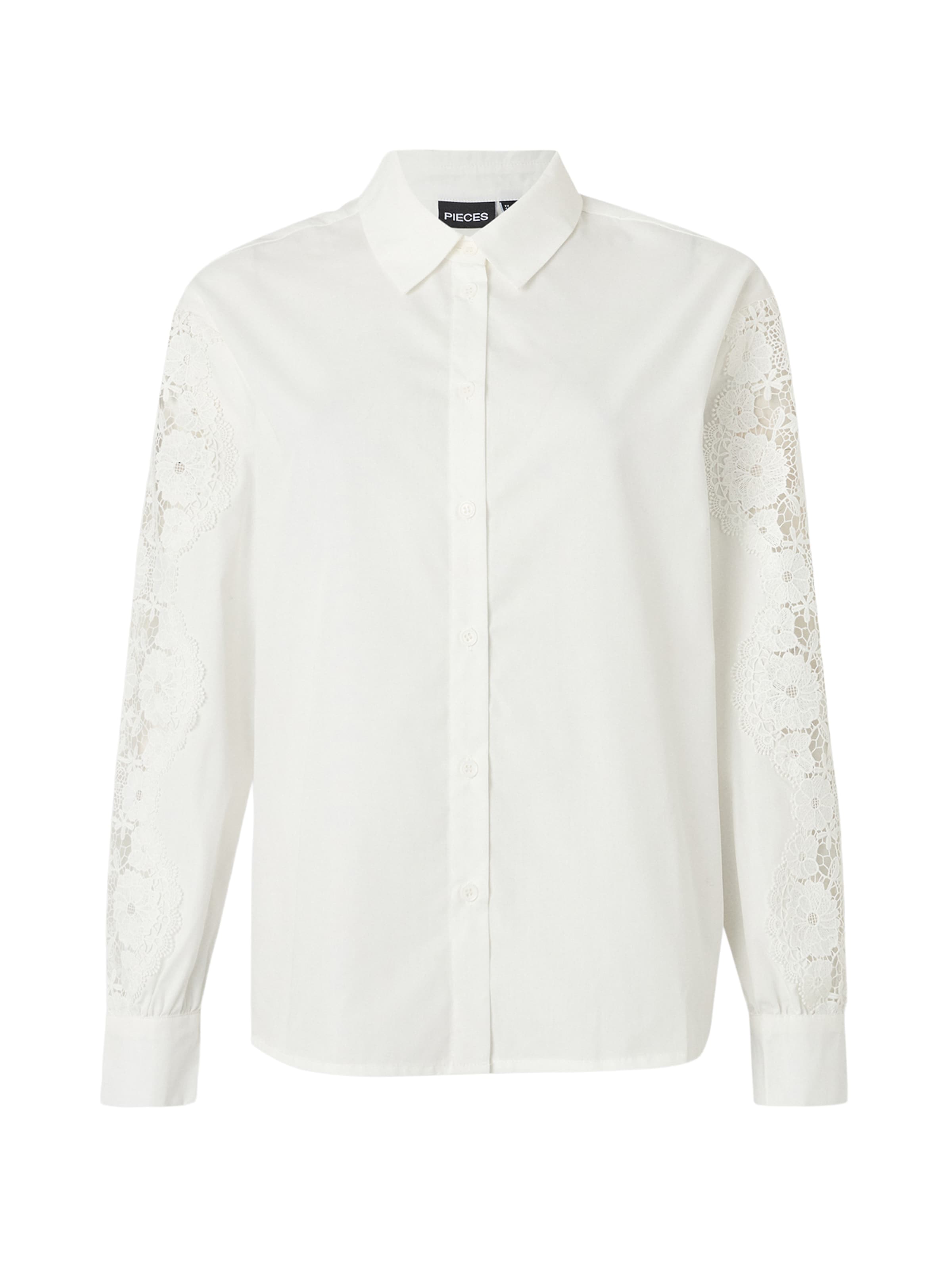 PIECES Bluse 'PCBETTA' in Weiß: Vorderseite