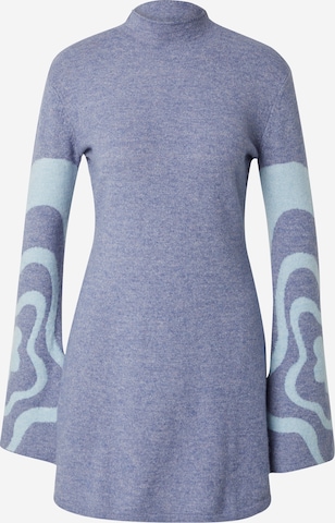 florence by mills exclusive for ABOUT YOU Плетена рокля в синьо: отпред