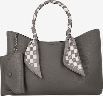 Usha - Bolso de mano en gris: frente