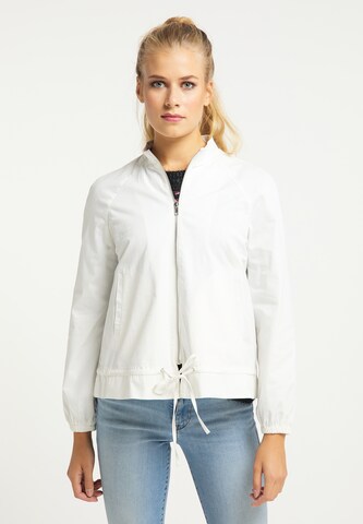 usha BLUE LABEL Between-Season Jacket in White: front