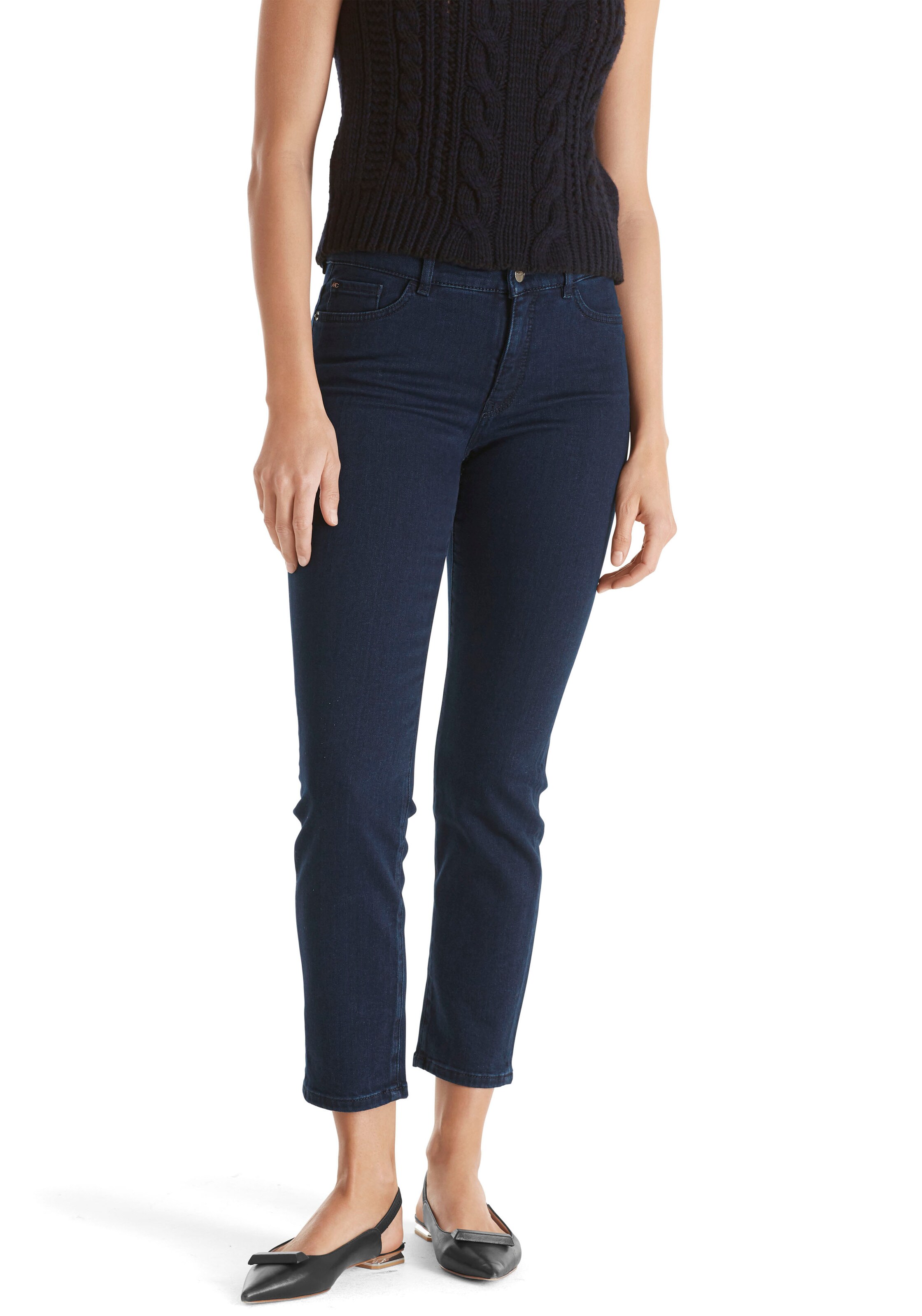 Marc Cain Slimfit Jeans in Blau: Vorderseite