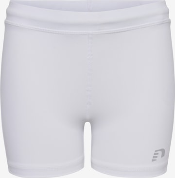Newline Skinny Workout Pants in White: front