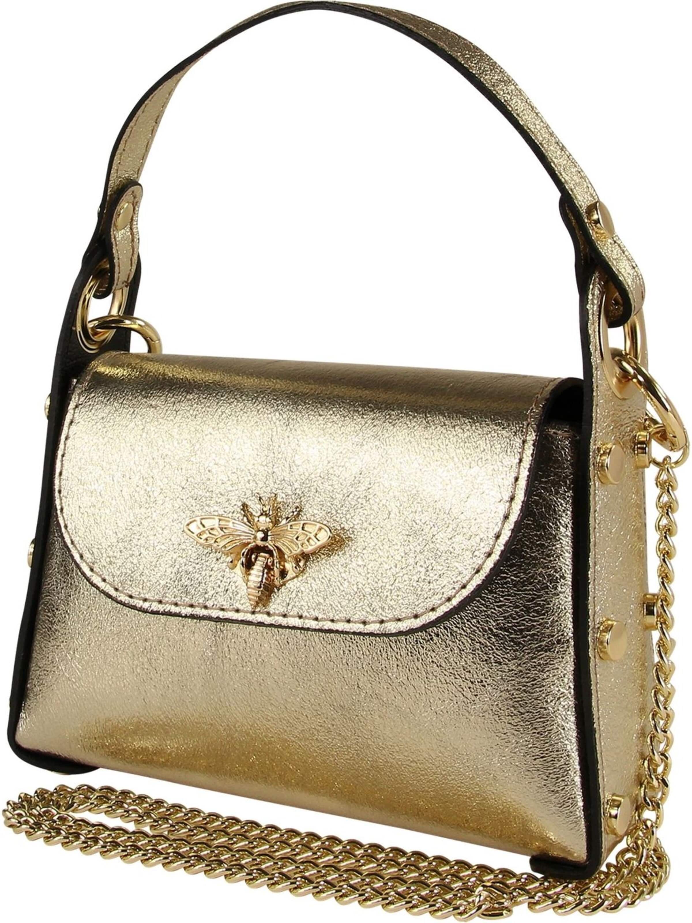 Toscanto Crossbody Bag in Gold: front