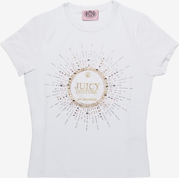 T-Shirt Juicy Couture en blanc : devant