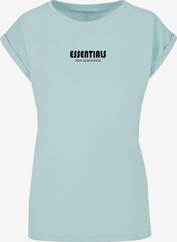 Merchcode T-Shirt 'Essentials New Generation' in Blau: predná strana