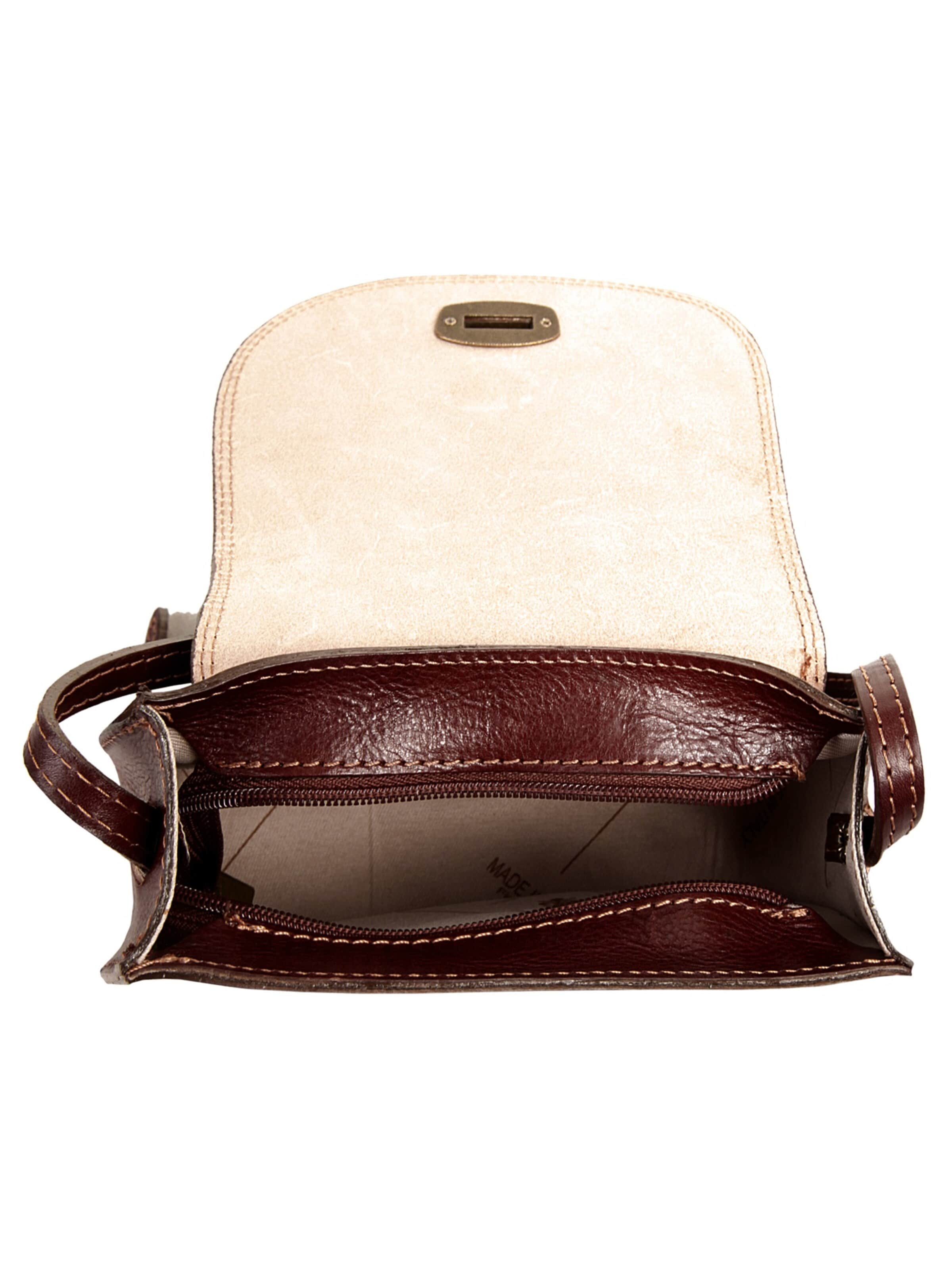 Sac à bandoulière piké en marron