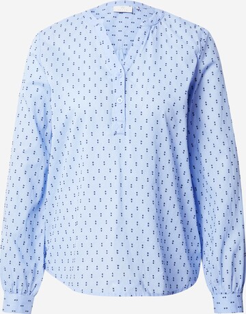 Kaffe Blouse 'Silona' in Blauw: voorkant