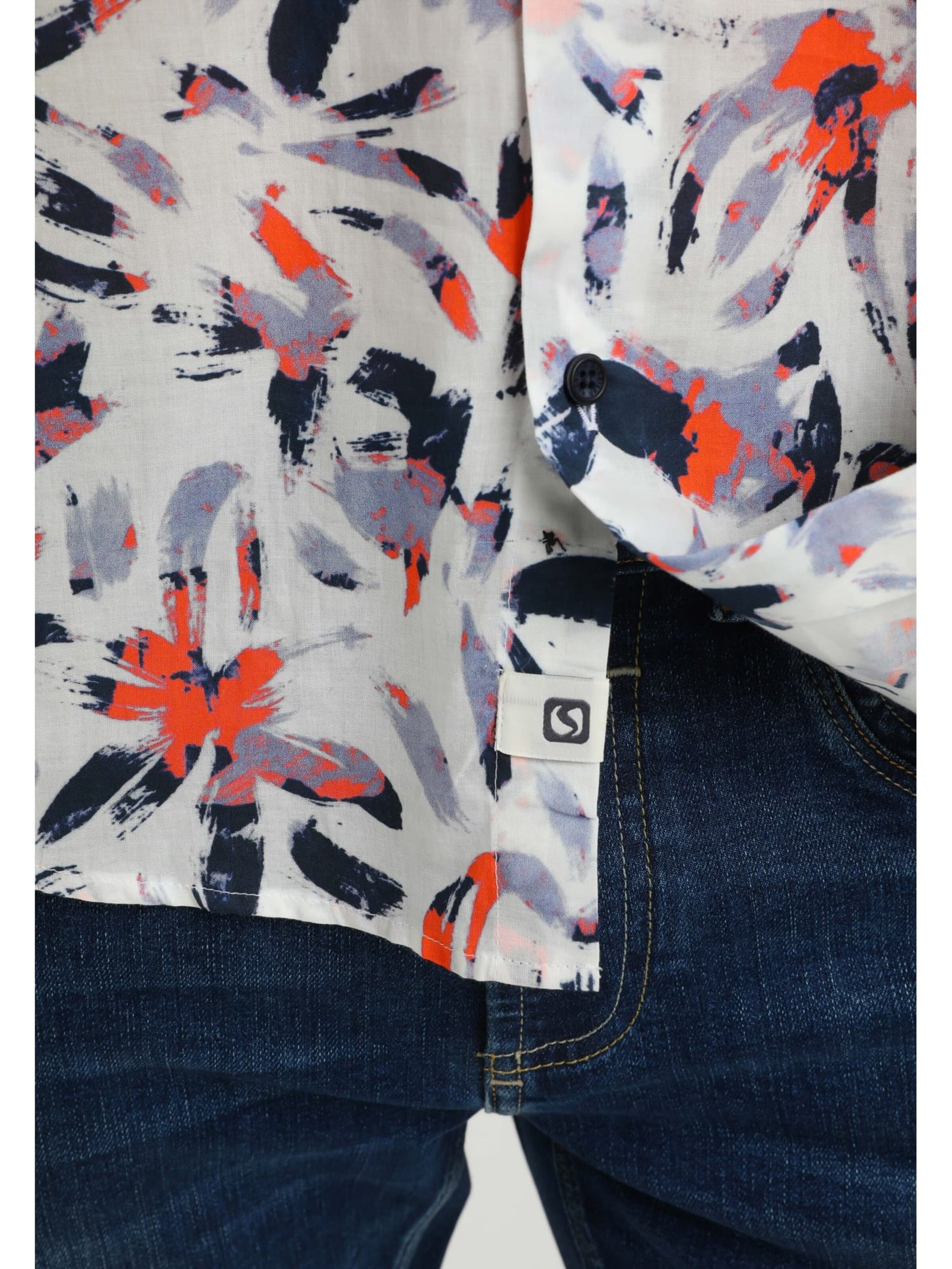 Gabbiano Comfort fit Overhemd in Wit