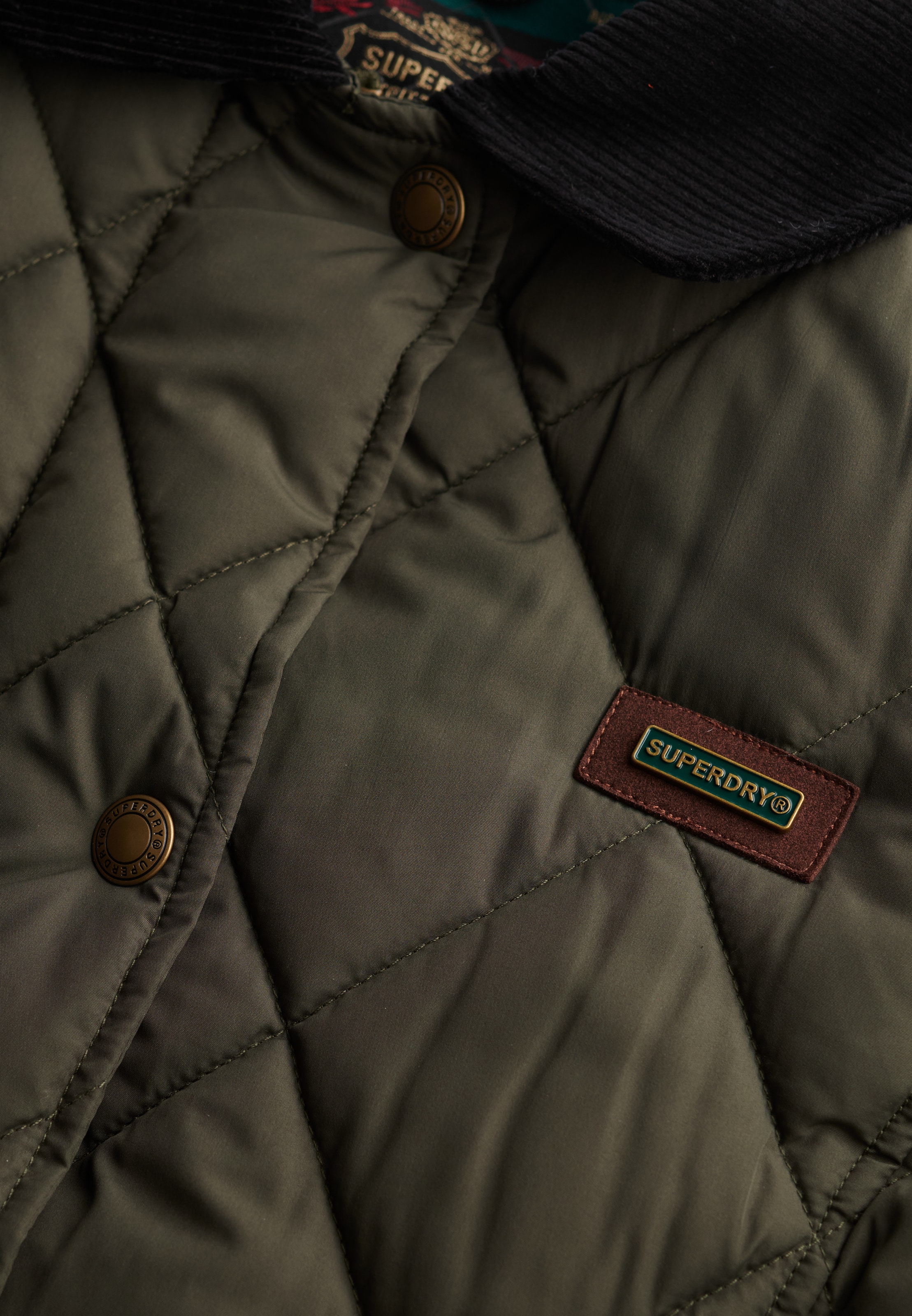 Superdry & Co Prechodná bunda - Zelená