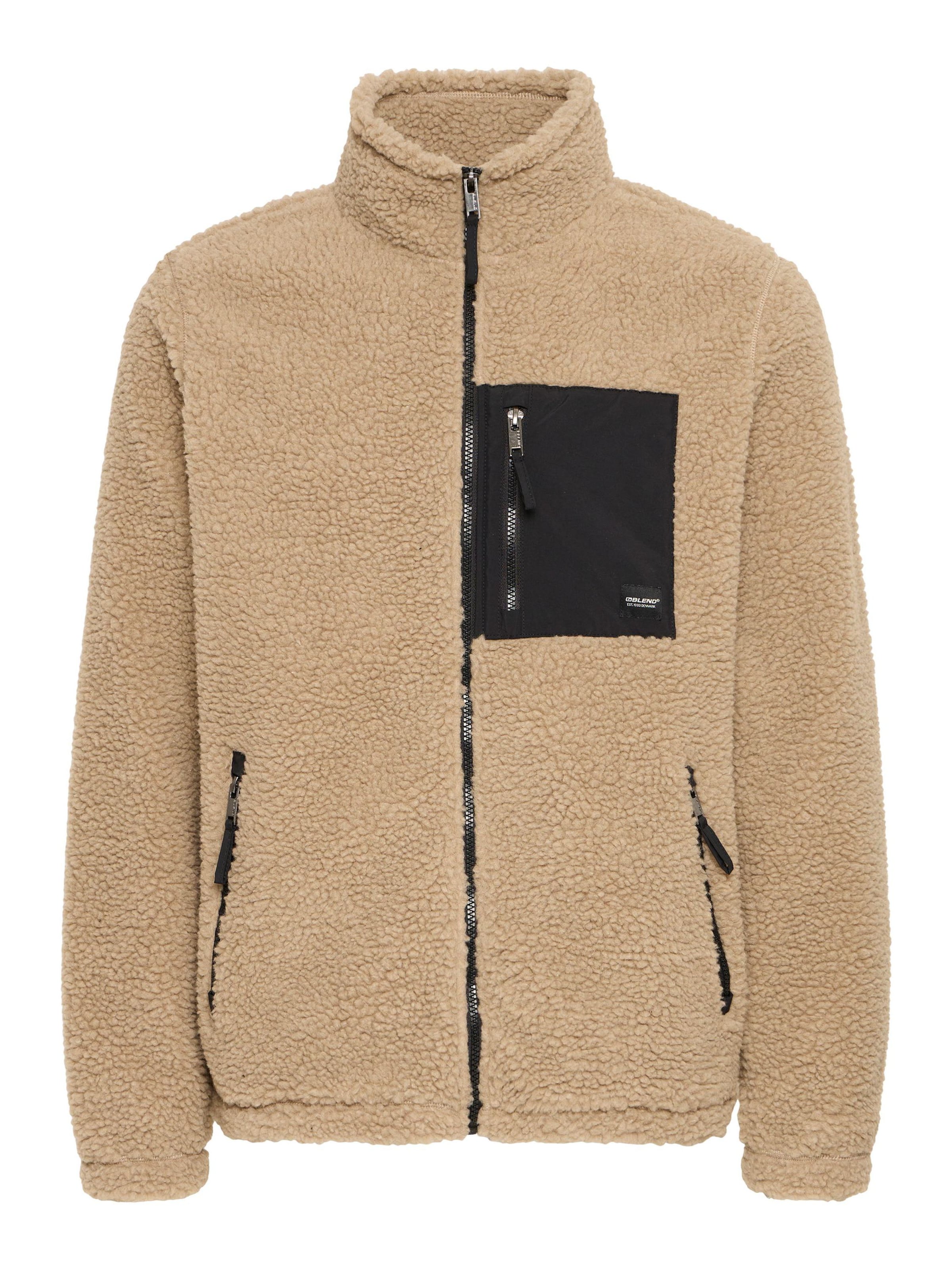 BLEND Jacke  'Totti' in Beige: Vorderseite