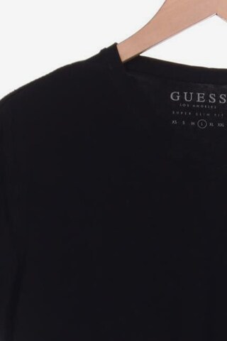 GUESS T-Shirt L in Schwarz