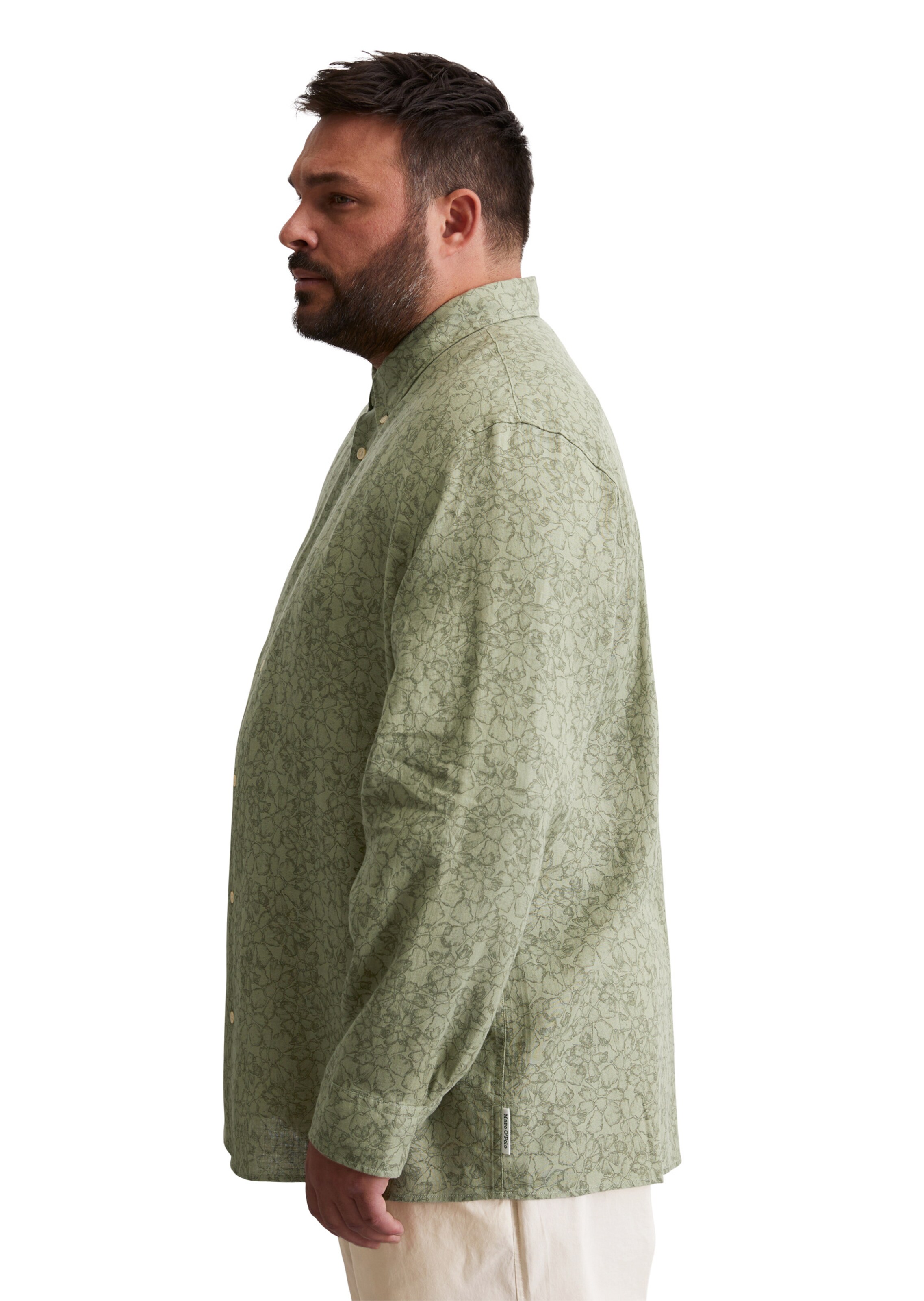 Marc O'Polo Regular fit Button Up Shirt in Green
